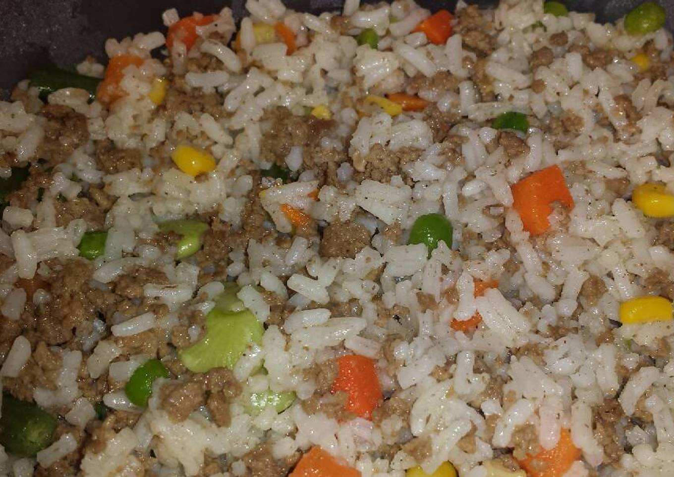 Beefy Rice & Veggies