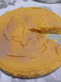 Una foto de Tarta de calabaza sin harina, sin gluten y vegana 🥧