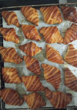 Une photo de Croissant maison comme à la boulangerie