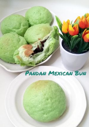 Foto resep Pandan Mexican Bun