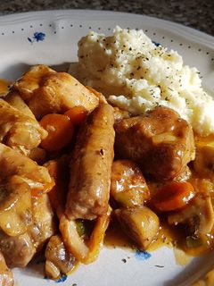Una foto de Carne en Salsa