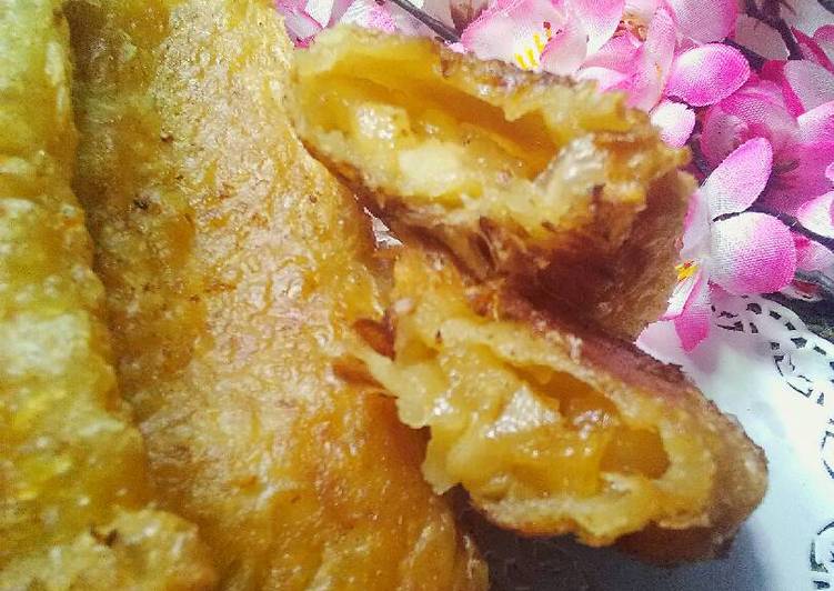 Cara Gampang Membuat Fried Apple Pie 🍏🍏🍏 yang Lezat Sekali
