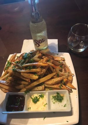 Una foto de Papas crocantes de resto en tu casa con tips