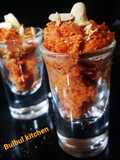 Carrot Halwa Shots (Gajar ka Halwa Shot)