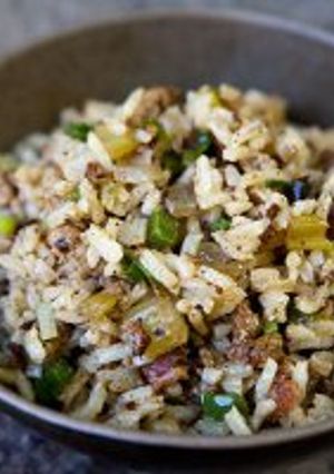 A picture of Dirrty Rice.