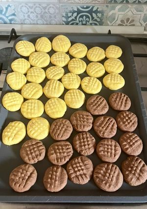 Egyszerű pudingos omlós keksz recept fotója