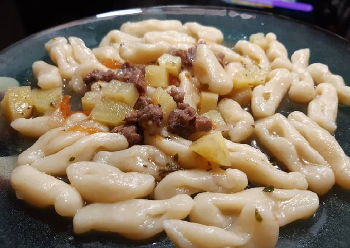 Pasta casera: Cavatelli ? • Receta de Antonela Silva- Cookpad