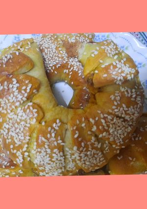 عکسی از دستور پیراشکی گوشت و قارچ