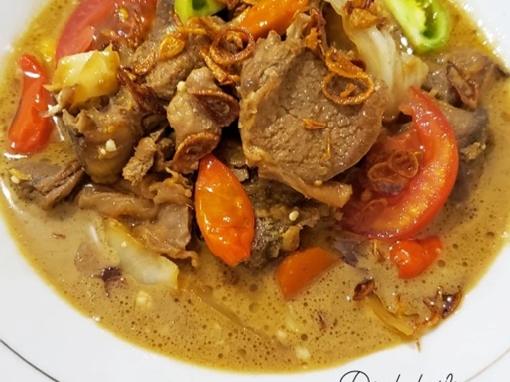 Langkah Gampang Menyiapkan Resep Tongseng kambing sederhana yang Sempurna Anti Ribet, Menggugah Selera