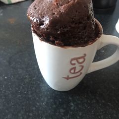 2 minutes chocolate cake A picture of 2 minutes chocolate cake.