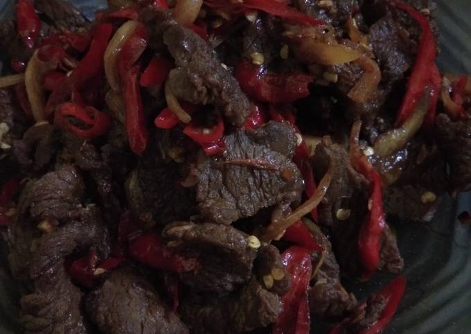 Beef Teriyaki pedas