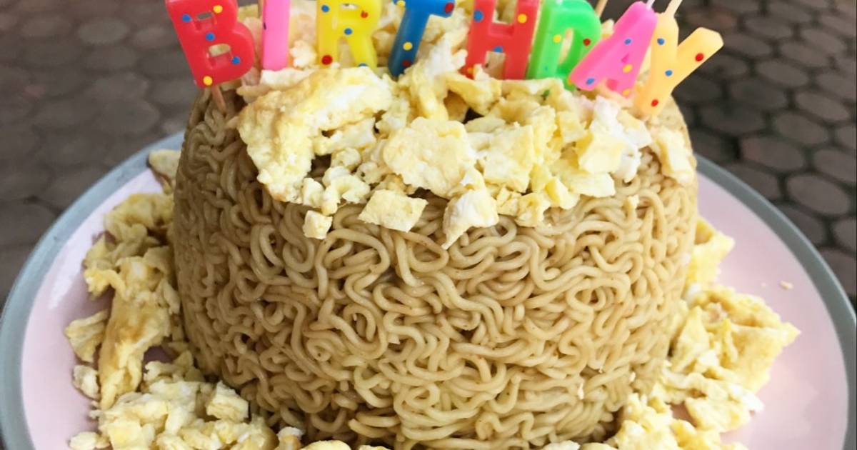 Resep Cake indomie oleh Cinthia_WF Cookpad