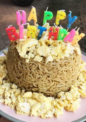 Foto resep Cake indomie