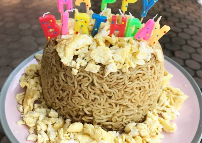 Resep Cake indomie Anti Gagal