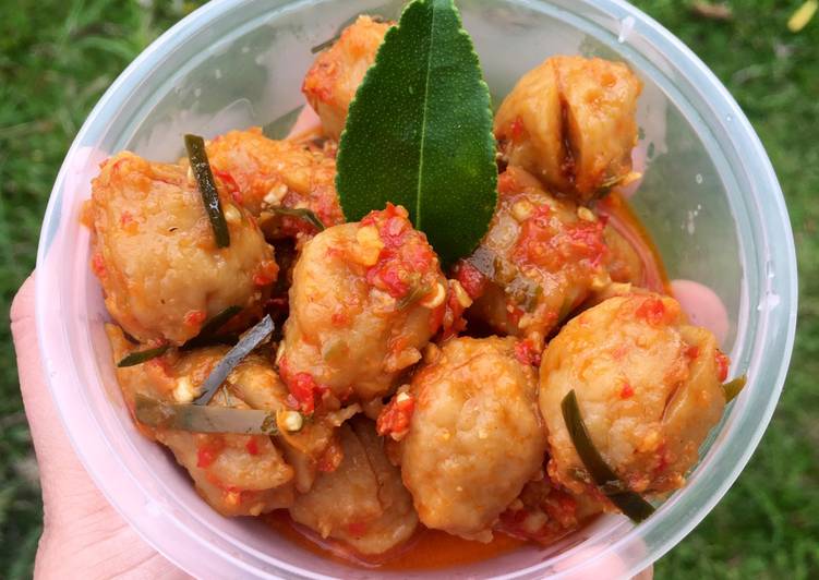 Oseng bakso mercon π₯