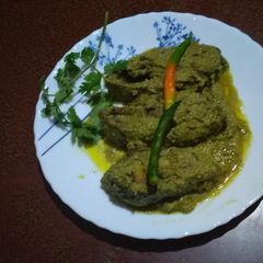 A picture of Hariyali hilsa.