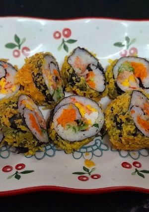 Hình của món Sushi chiên giòn.
