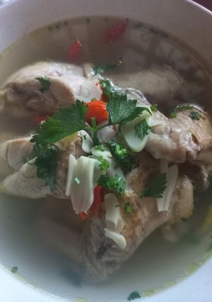 Foto resep Ayam Kukus Kuah Pedas🌶
