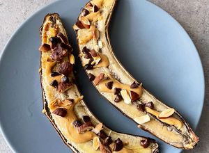 Une photo de Banane à l’air fryer