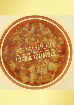 Foto resep Scrambled Eggs Tomatoes