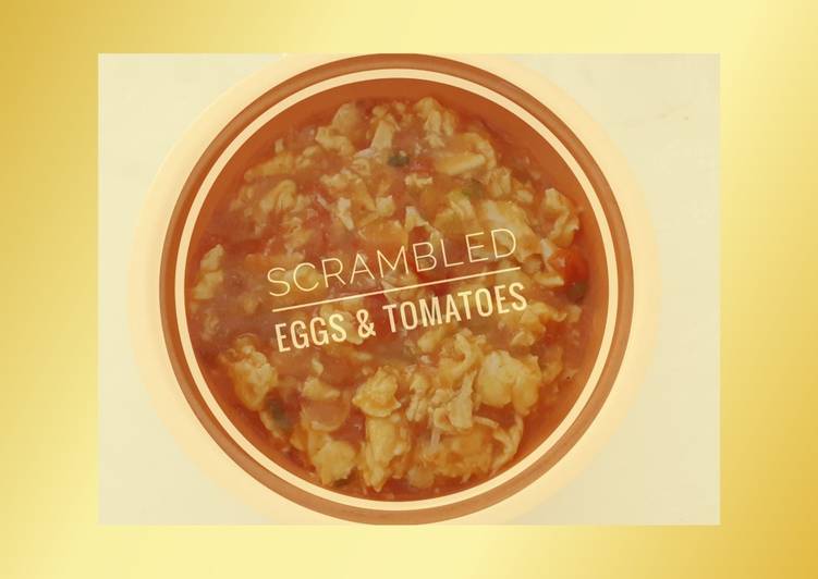 Resep Scrambled Eggs Tomatoes yang Enak