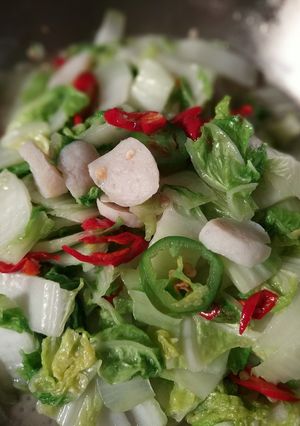 Foto resep Cah Sawi putih