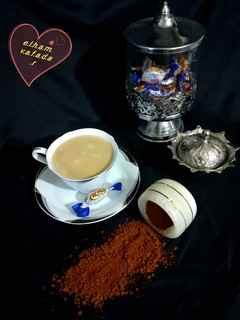 عکسی از دستور شیر قهوه☕