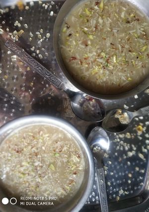 गौंद और आटे की राब (Gond aur aate ki raab recipe in hindi) रेसिपी मुख्य फोटो
