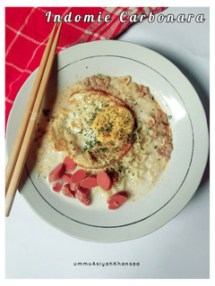 Foto resep Indomie Carbonara