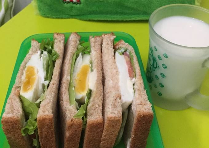 Resep Sandwich Telur Mayones Oleh Ikenana26 Cookpad