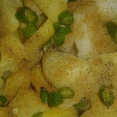 A picture of Fry aalo.