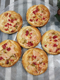 Foto principal de Tartas mini de pavo y queso