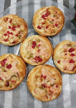 Foto principal de Tartas mini de pavo y queso