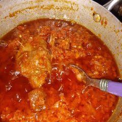 A picture of Chicken stew.