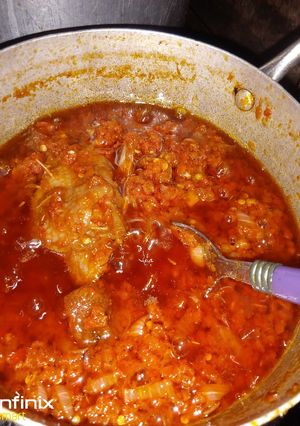 A picture of Chicken stew.