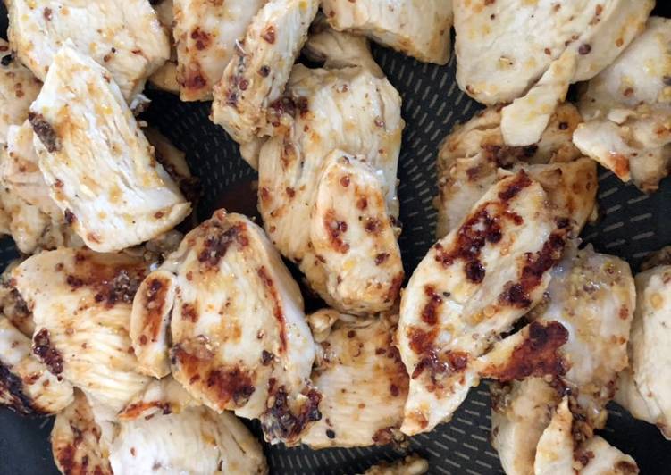 Steps to Make Speedy Mustard and Lime Chicken