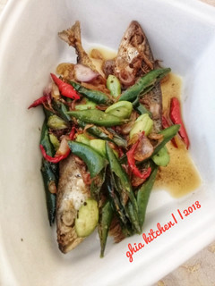 Foto resep Ikan peda tumis pete