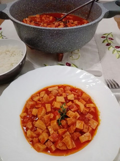 Una foto de Guiso de fiambre