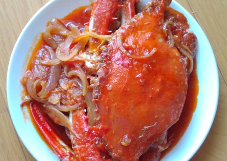 Kepiting saus pedas asam manis ????