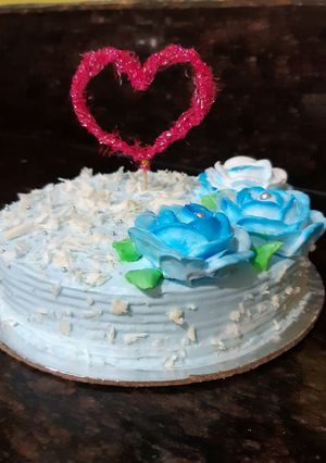 হোয়াইট ফরেস্ট কেক(White forest cake recipe in bengali) রেসিপির প্রধান ছবি
