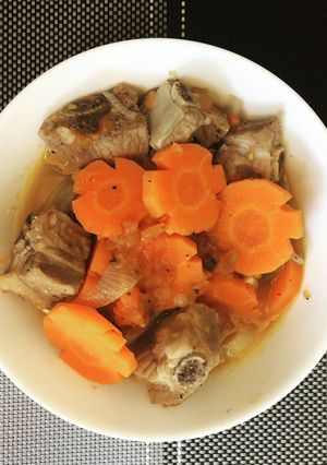 Hình của món Sườn lagu (phiên bản nhà mình).