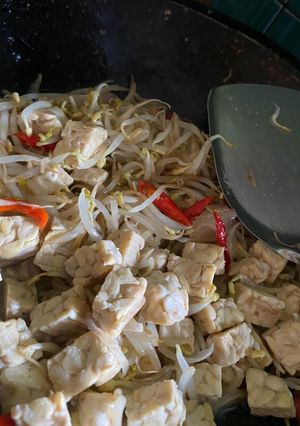 Foto resep Tumis toge tempe
