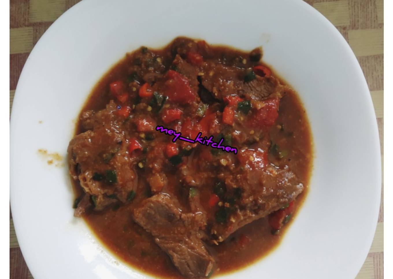 Tongseng sapi 🐃 tanpa santan 👩‍🍳
