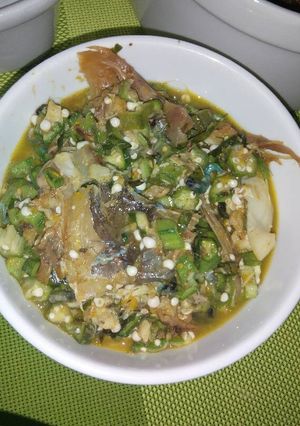 A picture of Seafood okra.