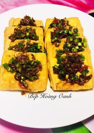 Hình của món Đậu Hủ Chiên Sả Chay Kiểu Mới.