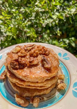 Φωτογραφία της συνταγής Pancakes με γλυκιά κολοκύθα 🥞