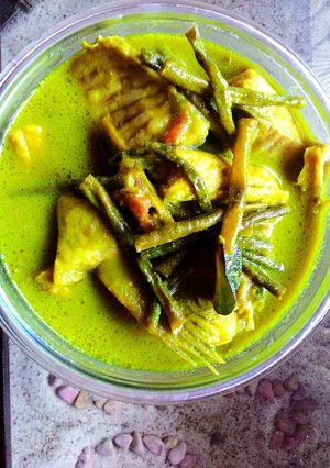 Foto resep patin gulai hijau