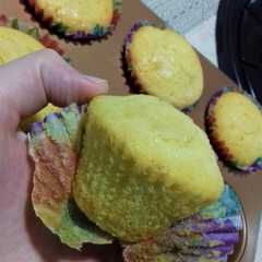 Una foto de Muffins de coco y vainilla