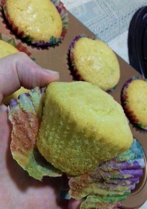 Una foto de Muffins de coco y vainilla