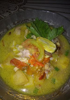 Foto resep Soto Ayam Betawi Santan Encer